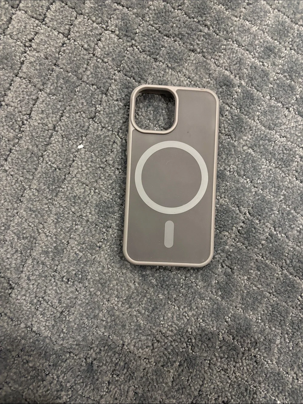 Apple MagSafe Compatible Taupe/Grey iPhone 12 mini Case